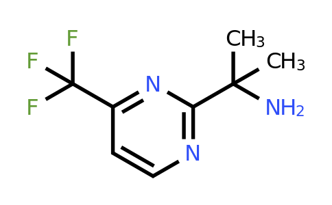 1343829-77-5 | 2-(4-(Trifluoromethyl)pyrimidin-2-yl)propan-2-amine