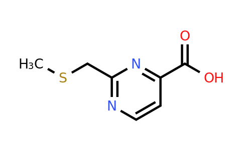 1343912-00-4 | 2-((Methylthio)methyl)pyrimidine-4-carboxylic acid