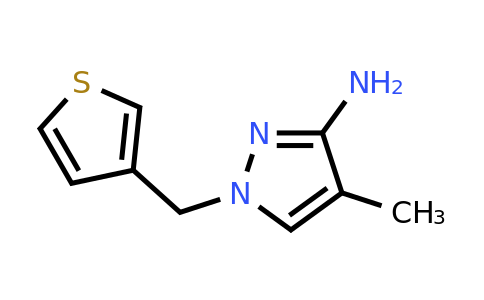 1343940-39-5 | 4-Methyl-1-(thiophen-3-ylmethyl)-1h-pyrazol-3-amine