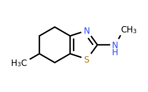 1343944-85-3 | n,6-Dimethyl-4,5,6,7-tetrahydro-1,3-benzothiazol-2-amine