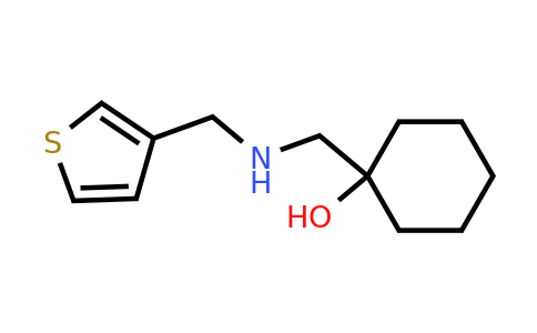 1343968-30-8 | 1-(((Thiophen-3-ylmethyl)amino)methyl)cyclohexan-1-ol