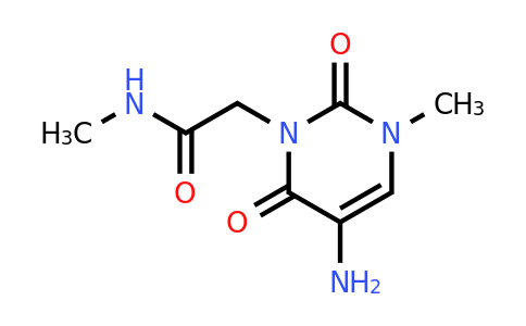 1344001-17-7 | 2-(5-Amino-3-methyl-2,6-dioxo-3,6-dihydropyrimidin-1(2h)-yl)-N-methylacetamide