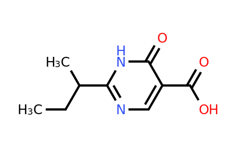 1344002-44-3 | 2-(Sec-butyl)-6-oxo-1,6-dihydropyrimidine-5-carboxylic acid