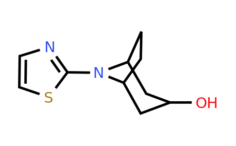 1344051-09-7 | 8-(Thiazol-2-yl)-8-azabicyclo[3.2.1]octan-3-ol