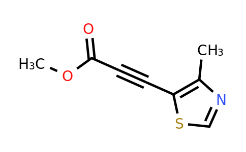 1344074-37-8 | Methyl 3-(4-methylthiazol-5-yl)propiolate