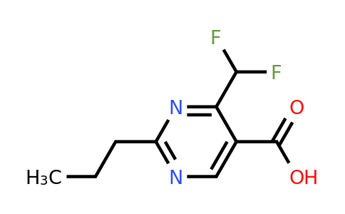 1344101-95-6 | 4-(Difluoromethyl)-2-propylpyrimidine-5-carboxylic acid