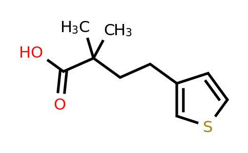 1344103-77-0 | 2,2-Dimethyl-4-(thiophen-3-yl)butanoic acid