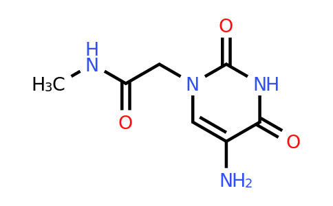 1344108-47-9 | 2-(5-Amino-2,4-dioxo-3,4-dihydropyrimidin-1(2h)-yl)-N-methylacetamide