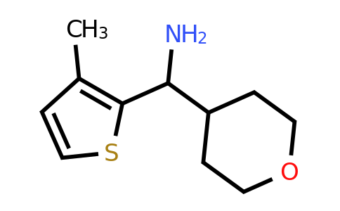 1344205-80-6 | (3-Methylthiophen-2-yl)(tetrahydro-2h-pyran-4-yl)methanamine