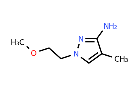 1344250-05-0 | 1-(2-methoxyethyl)-4-methyl-1h-pyraZol-3-amine