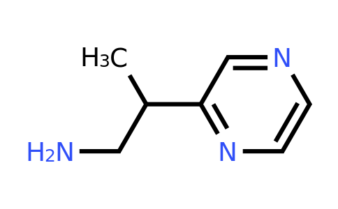 2-(Pyrazin-2-yl)propan-1-amine