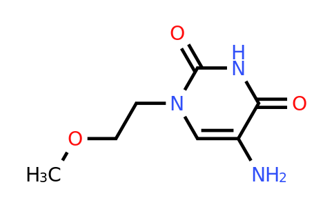 1344282-48-9 | 5-Amino-1-(2-methoxyethyl)pyrimidine-2,4(1h,3h)-dione