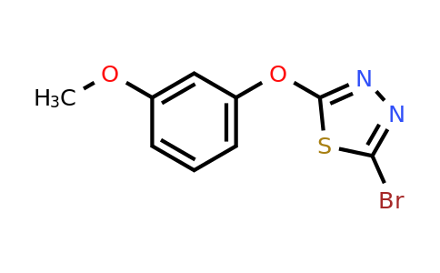 1344306-45-1 | 2-Bromo-5-(3-methoxyphenoxy)-1,3,4-thiadiazole