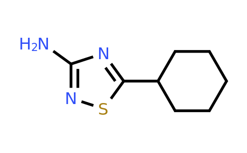 1344332-83-7 | 5-Cyclohexyl-1,2,4-thiadiazol-3-amine