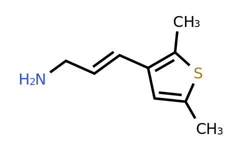 1344867-71-5 | 3-(2,5-Dimethylthiophen-3-yl)prop-2-en-1-amine