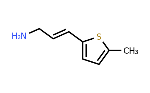 1344886-45-8 | 3-(5-Methylthiophen-2-yl)prop-2-en-1-amine