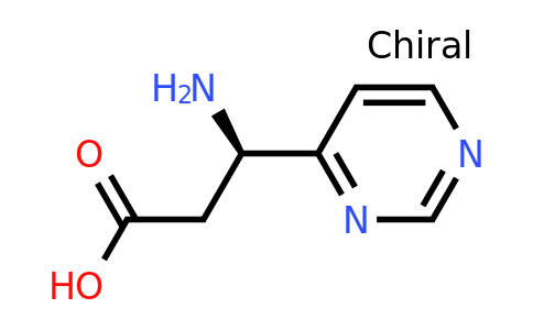 1344924-83-9 | (r)-3-Amino-3-(pyrimidin-4-yl)propanoic acid