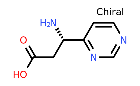 1344958-95-7 | (s)-3-Amino-3-(pyrimidin-4-yl)propanoic acid