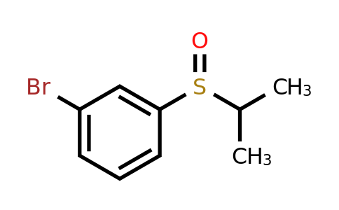 1345471-26-2 | 1-Bromo-3-(propane-2-sulfinyl)benzene
