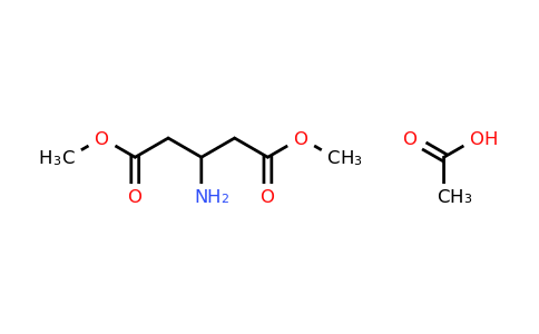 1345983-89-2 | Dimethyl 3-aminopentanedioate acetate