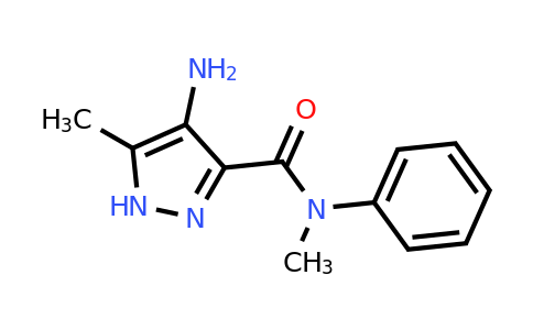 1346268-79-8 | 4-Amino-n,5-dimethyl-n-phenyl-1h-pyrazole-3-carboxamide