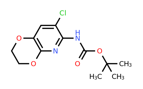1346446-94-3 | tert-Butyl (7-chloro-2,3-dihydro-[1,4]dioxino[2,3-b]pyridin-6-yl)carbamate