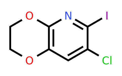1346447-23-1 | 7-Chloro-6-iodo-2,3-dihydro-[1,4]dioxino[2,3-b]pyridine