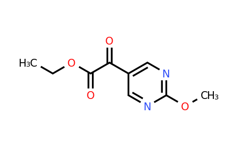 1346597-52-1 | Ethyl 2-(2-methoxypyrimidin-5-yl)-2-oxoacetate