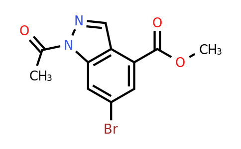 1346597-55-4 | Methyl 1-acetyl-6-bromo-1H-indazole-4-carboxylate