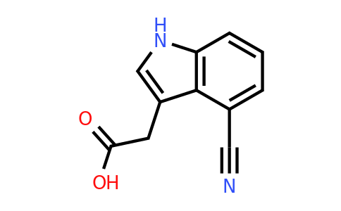 1346597-89-4 | 2-(4-Cyano-1H-indol-3-yl)acetic acid