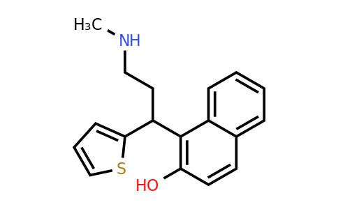 1346599-09-4 | 1-(3-(Methylamino)-1-(thiophen-2-yl)propyl)naphthalen-2-ol