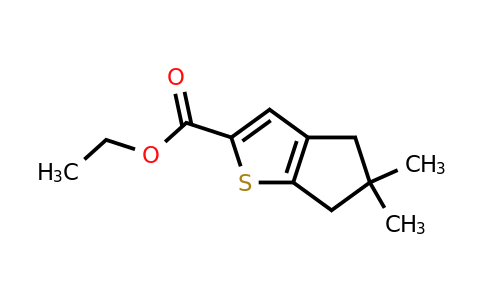 1346672-62-5 | Ethyl 5,5-dimethyl-5,6-dihydro-4H-cyclopenta[b]thiophene-2-carboxylate
