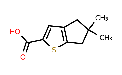 1346672-64-7 | 5,5-Dimethyl-5,6-dihydro-4H-cyclopenta[b]thiophene-2-carboxylic acid