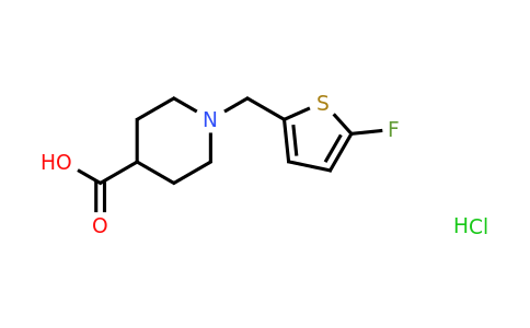 1349715-59-8 | 1-[(5-fluorothiophen-2-yl)methyl]piperidine-4-carboxylic acid hydrochloride