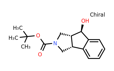 1350475-48-7 | Tert-butyl (3aR,8R,8aR)-8-hydroxy-3,3a,8,8a-tetrahydroindeno[1,2-c]pyrrole-2(1H)-carboxylate