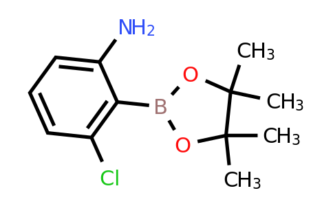 3-Chloro-2-(4,4,5,5-tetramethyl-1,3,2-dioxaborolan-2-yl)aniline