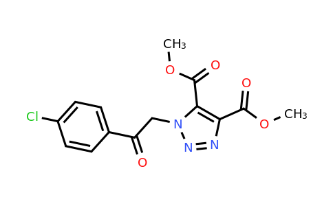 1350929-63-3 | Dimethyl 1-(2-(4-chlorophenyl)-2-oxoethyl)-1H-1,2,3-triazole-4,5-dicarboxylate