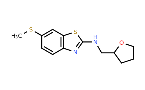 1350988-96-3 | 6-(Methylthio)-N-(tetrahydrofuran-2-ylmethyl)-1,3-benzothiazol-2-amine