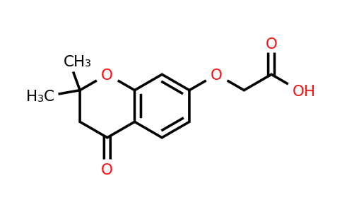135111-48-7 | 2-((2,2-Dimethyl-4-oxochroman-7-yl)oxy)acetic acid