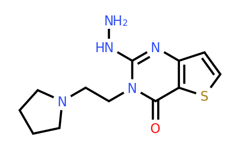 1351398-88-3 | 2-Hydrazinyl-3-(2-(pyrrolidin-1-yl)ethyl)thieno[3,2-d]pyrimidin-4(3H)-one