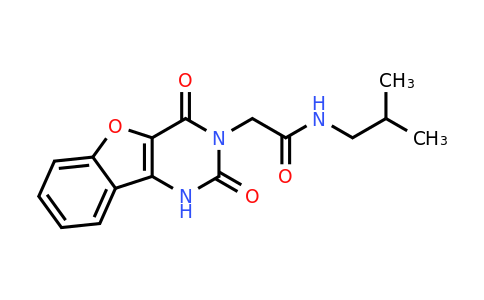 1351399-18-2 | 2-(2,4-Dioxo-1,4-dihydrobenzofuro[3,2-d]pyrimidin-3(2H)-yl)-N-isobutylacetamide