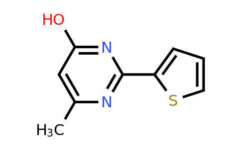 13514-82-4 | 6-Methyl-2-(thiophen-2-yl)pyrimidin-4-ol