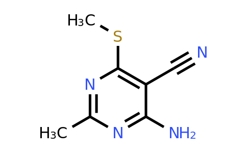 135158-59-7 | 4-Amino-2-methyl-6-(methylthio)pyrimidine-5-carbonitrile