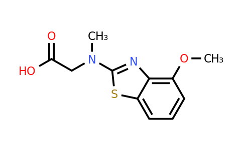 1351597-05-1 | N-(4-Methoxy-1,3-benzothiazol-2-yl)-N-methylglycine