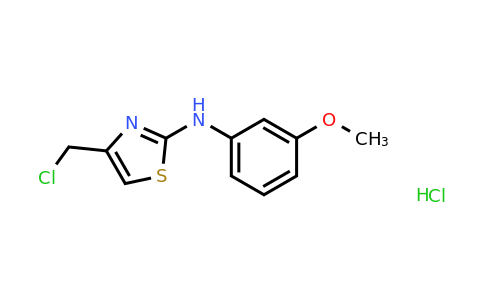 1351602-26-0 | 4-(Chloromethyl)-N-(3-methoxyphenyl)-1,3-thiazol-2-amine hydrochloride