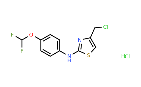 1351620-47-7 | 4-(Chloromethyl)-N-[4-(difluoromethoxy)phenyl]-1,3-thiazol-2-amine hydrochloride