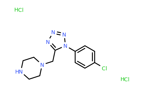 1351632-73-9 | 1-((1-(4-Chlorophenyl)-1h-tetrazol-5-yl)methyl)piperazine dihydrochloride