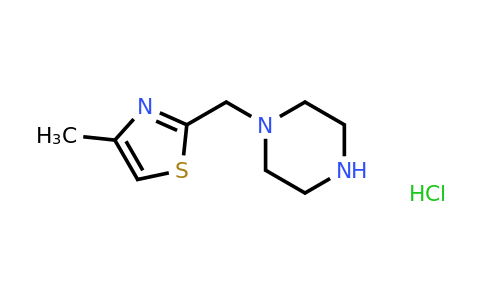 1351642-23-3 | 1-[(4-Methyl-1,3-thiazol-2-yl)methyl]piperazine hydrochloride