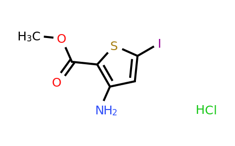1351655-19-0 | Methyl 3-amino-5-iodothiophene-2-carboxylate hydrochloride
