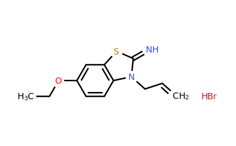 3-Allyl-6-ethoxybenzo[d]thiazol-2(3H)-imine hydrobromide